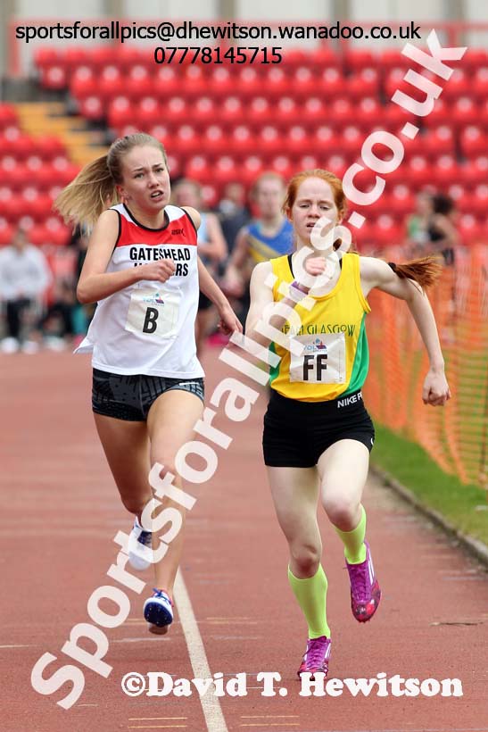 Womens under-17s, UK Under-20/17s Youth Development League, Gateshead Stadium. Photo: David T. Hewitson/Sports for All Pics